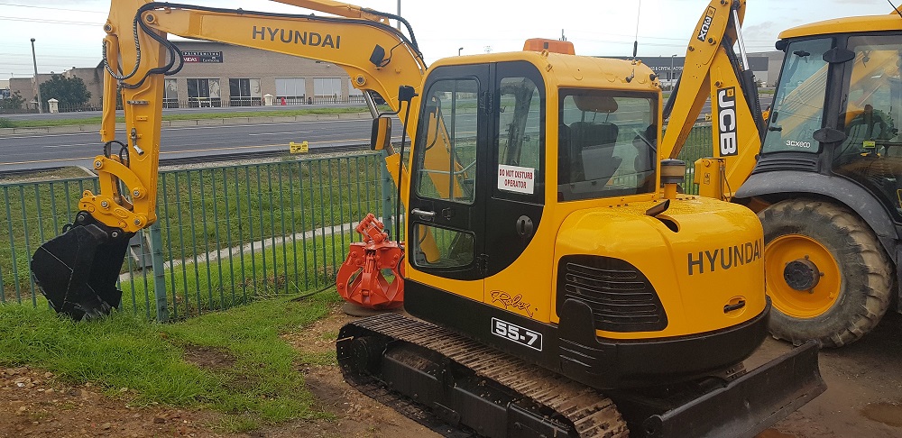 Hyundai robex 55